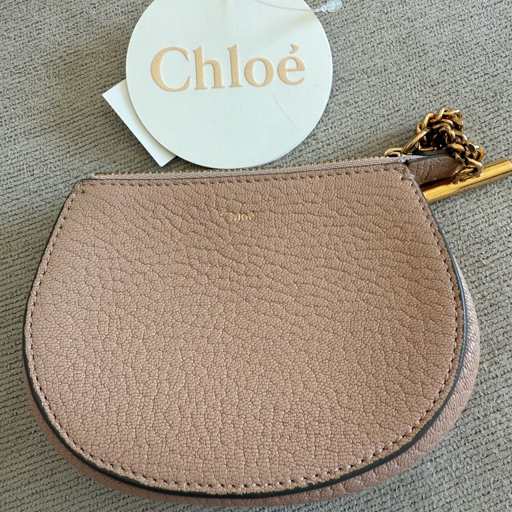 Chloe Blush Leather Wallet